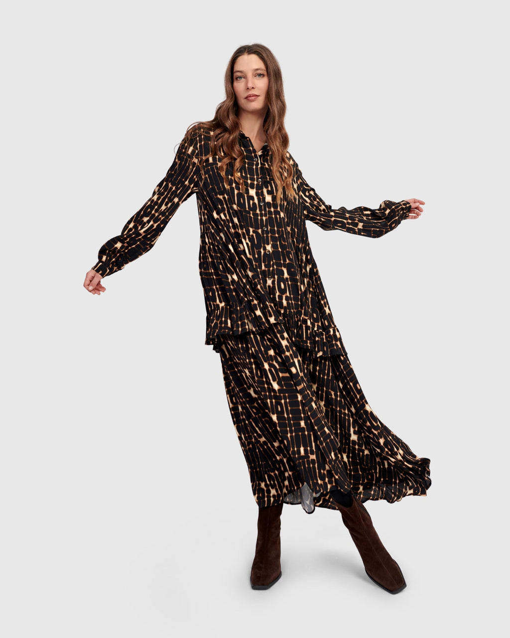 Tessera Maxi Dress, Matrix
