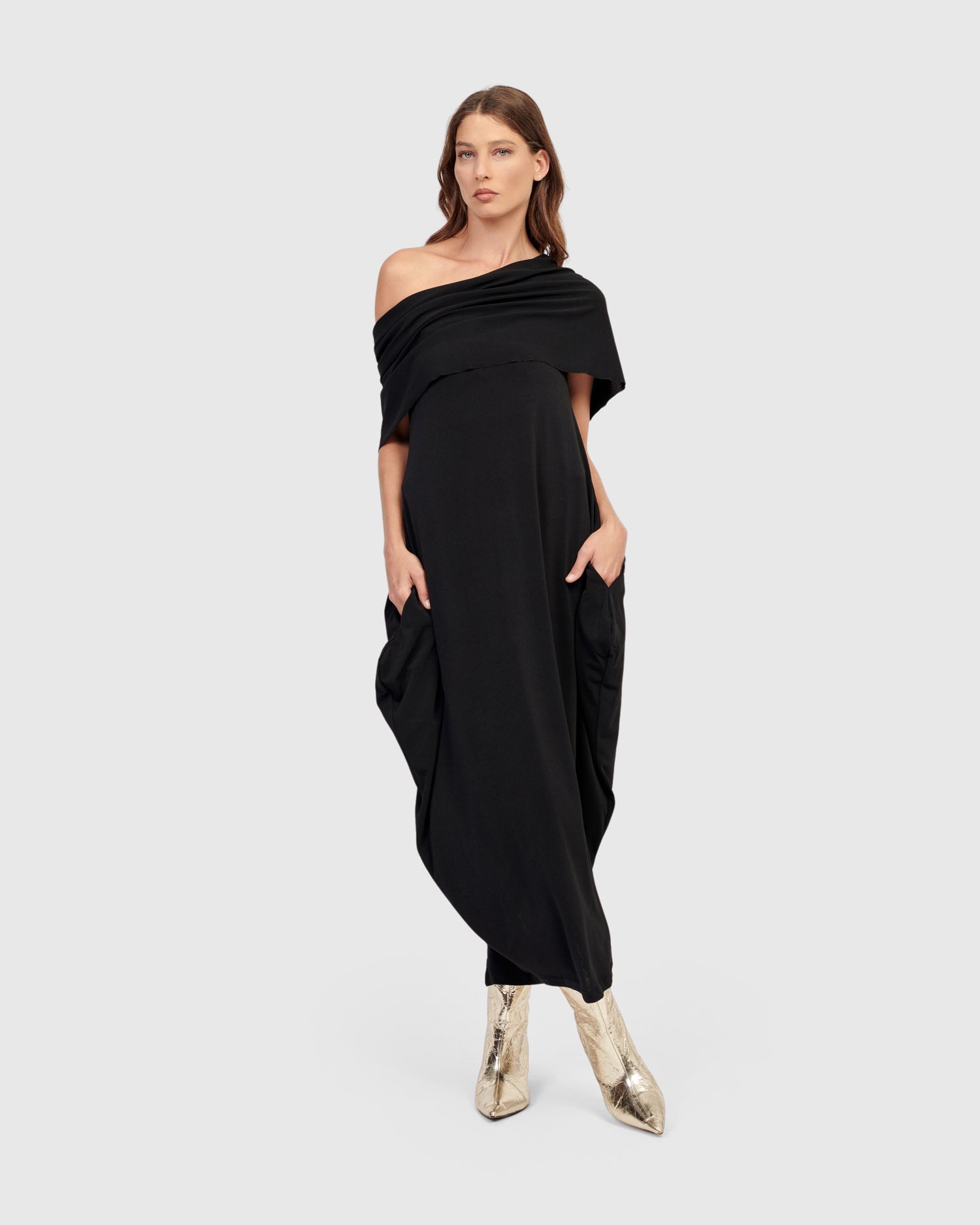 Savoir Maxi Dress, Black