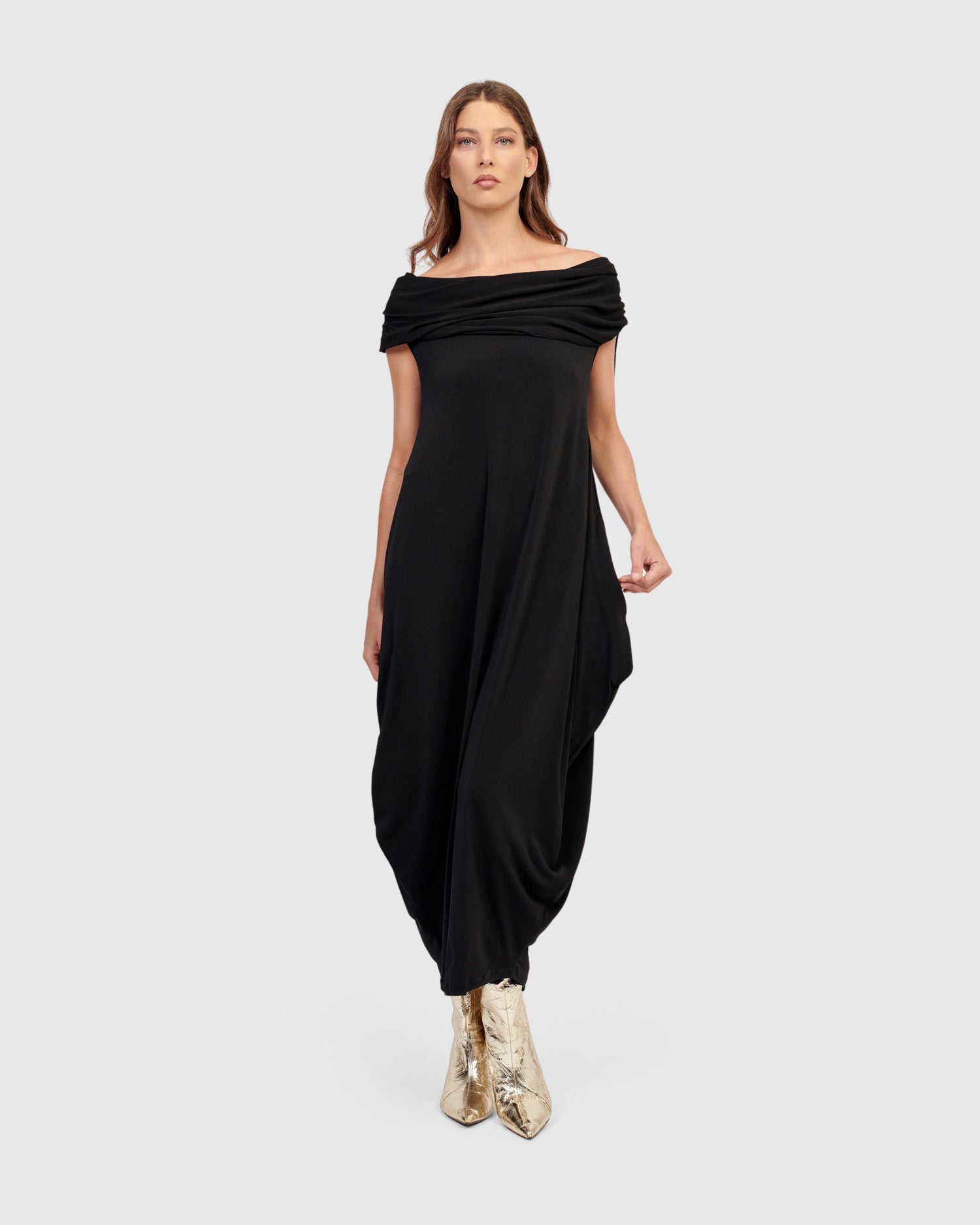 Savoir Maxi Dress, Black