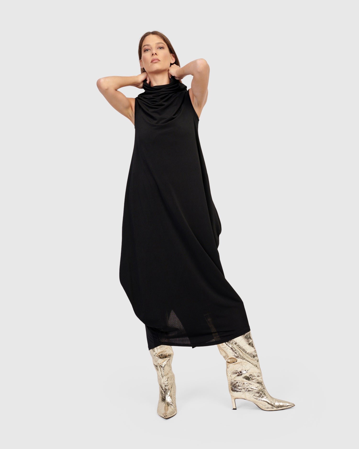 Savoir Maxi Dress, Black