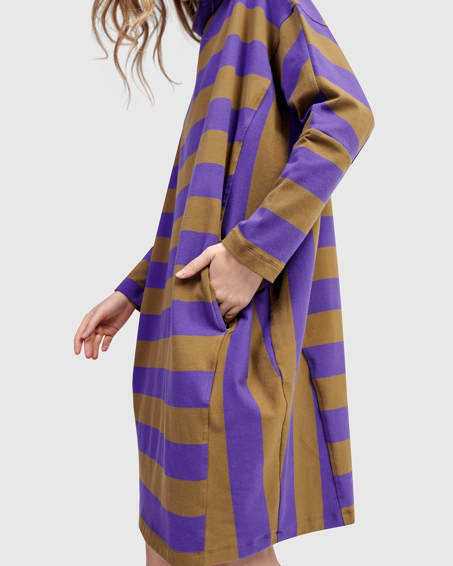 Urban Striker Tee Dress, Purple