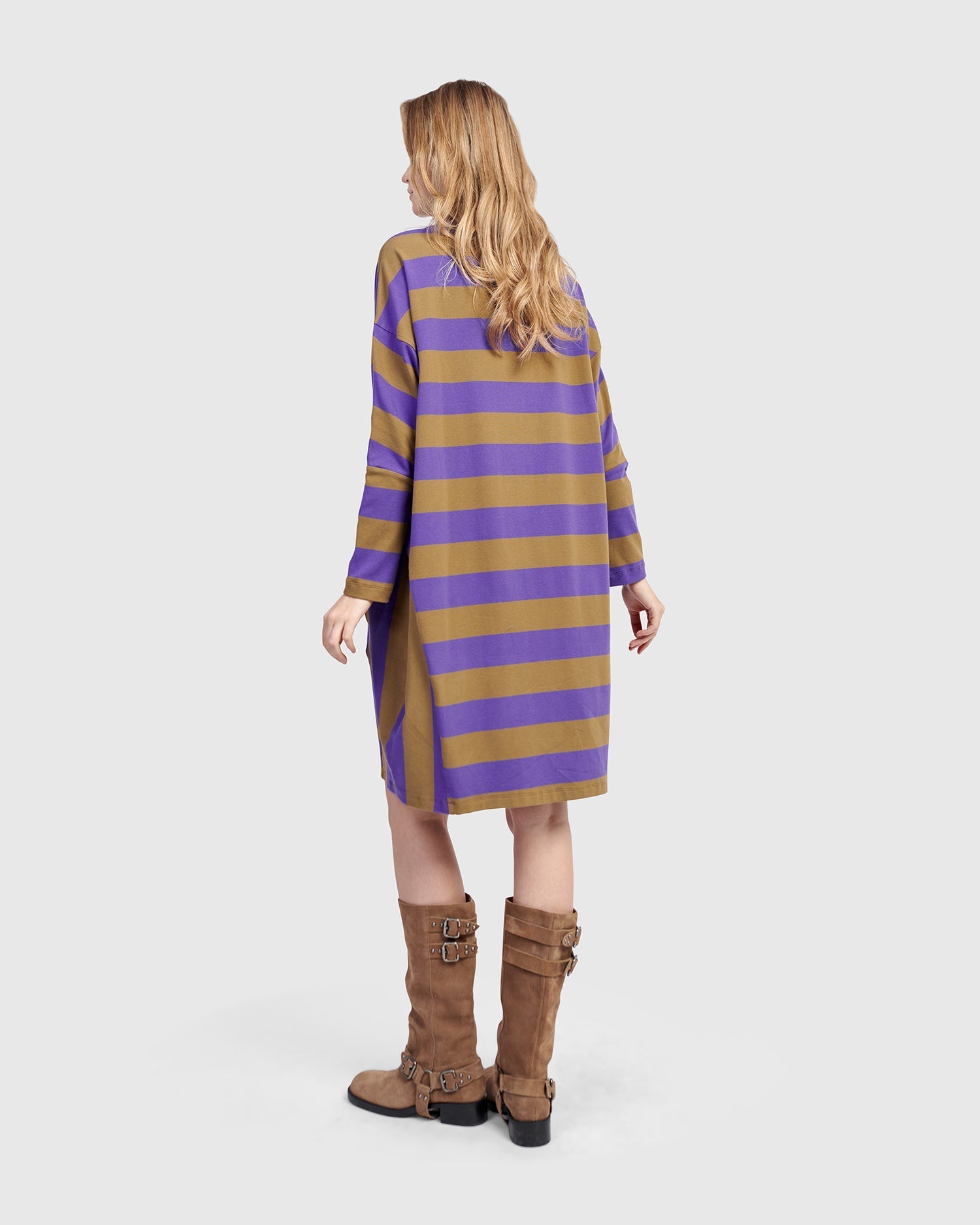 Urban Striker Tee Dress, Purple