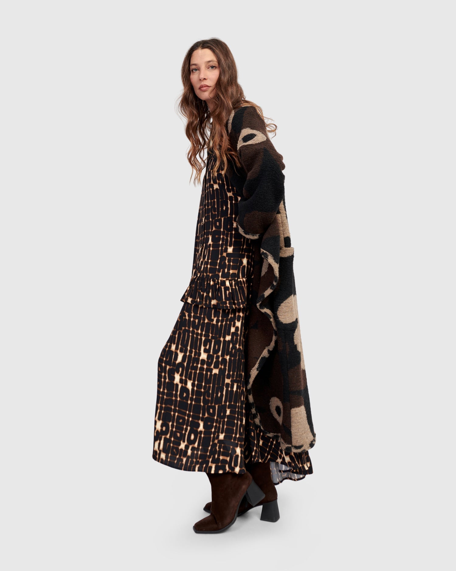 Tessera Maxi Dress, Matrix