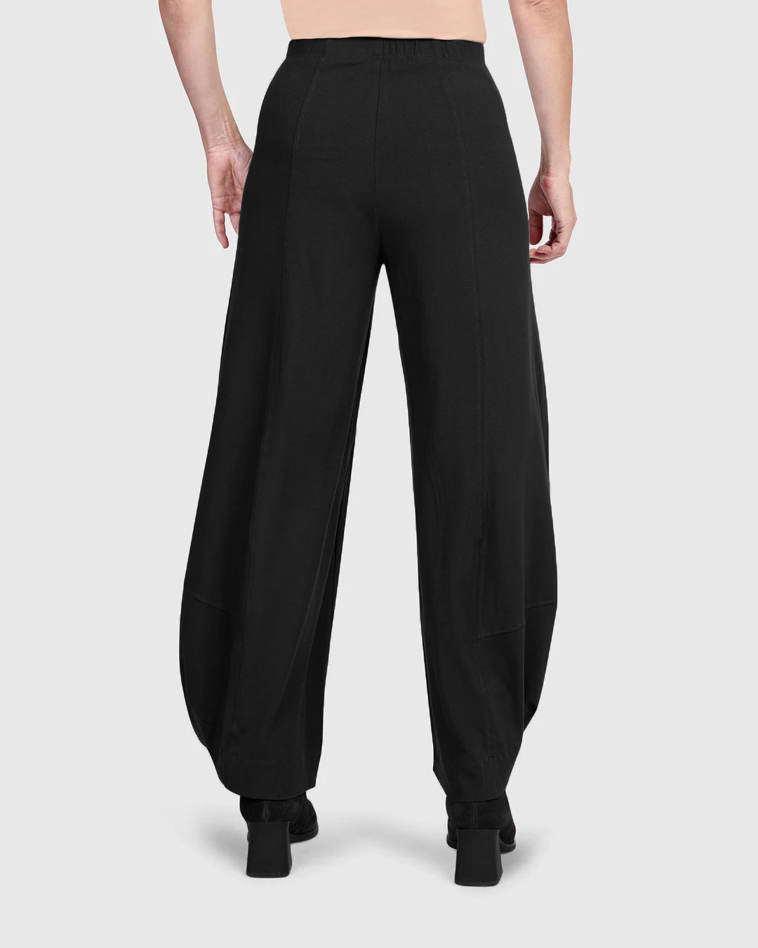 Essential Punto Pants, Black