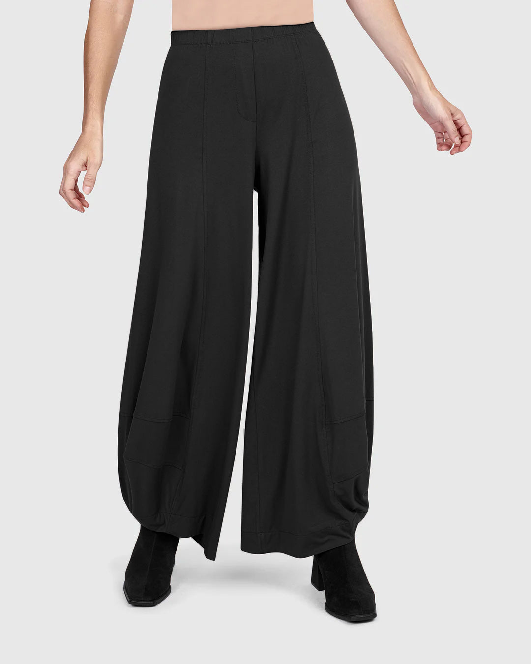 Essential Punto Pants, Black