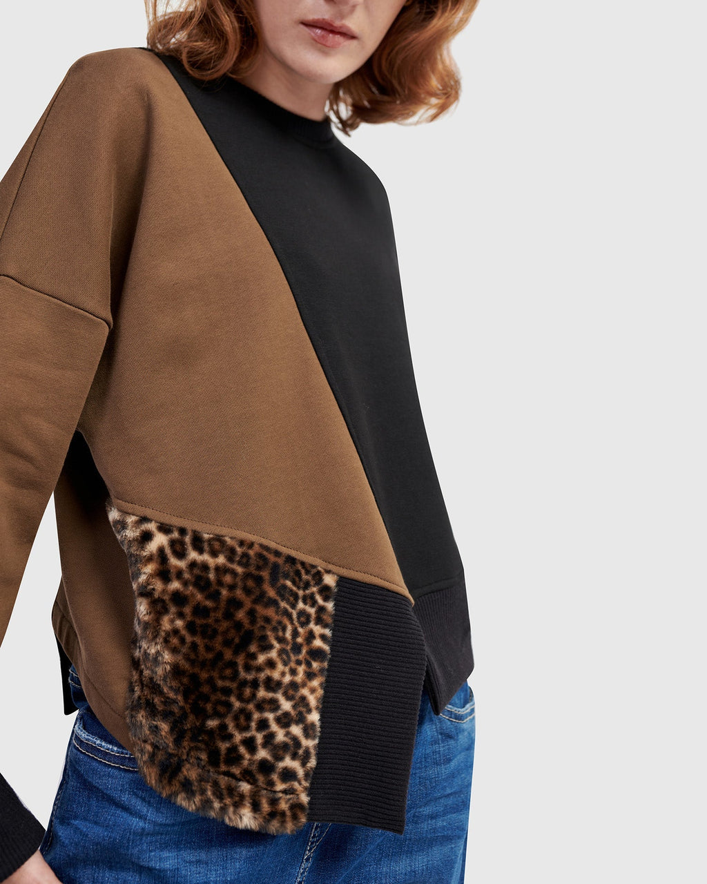 Urban Lair Crewneck Top, Mix