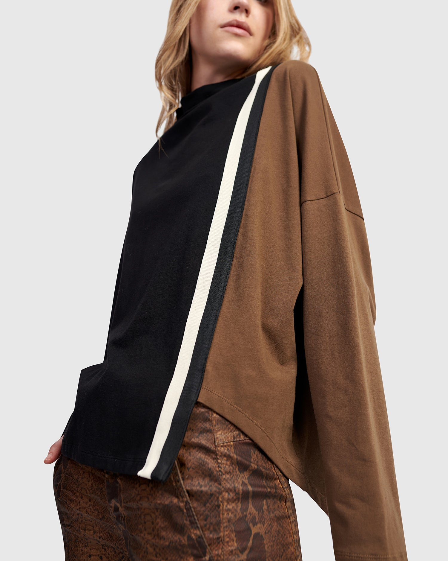 Urban Trackside Popover Top, Mix