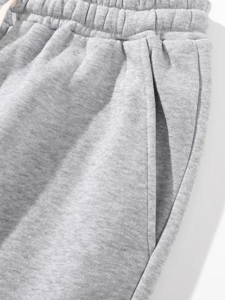 🔥Last Day Promotion! Men's Regular Fit Solid Drawstring Waist Sweatpants